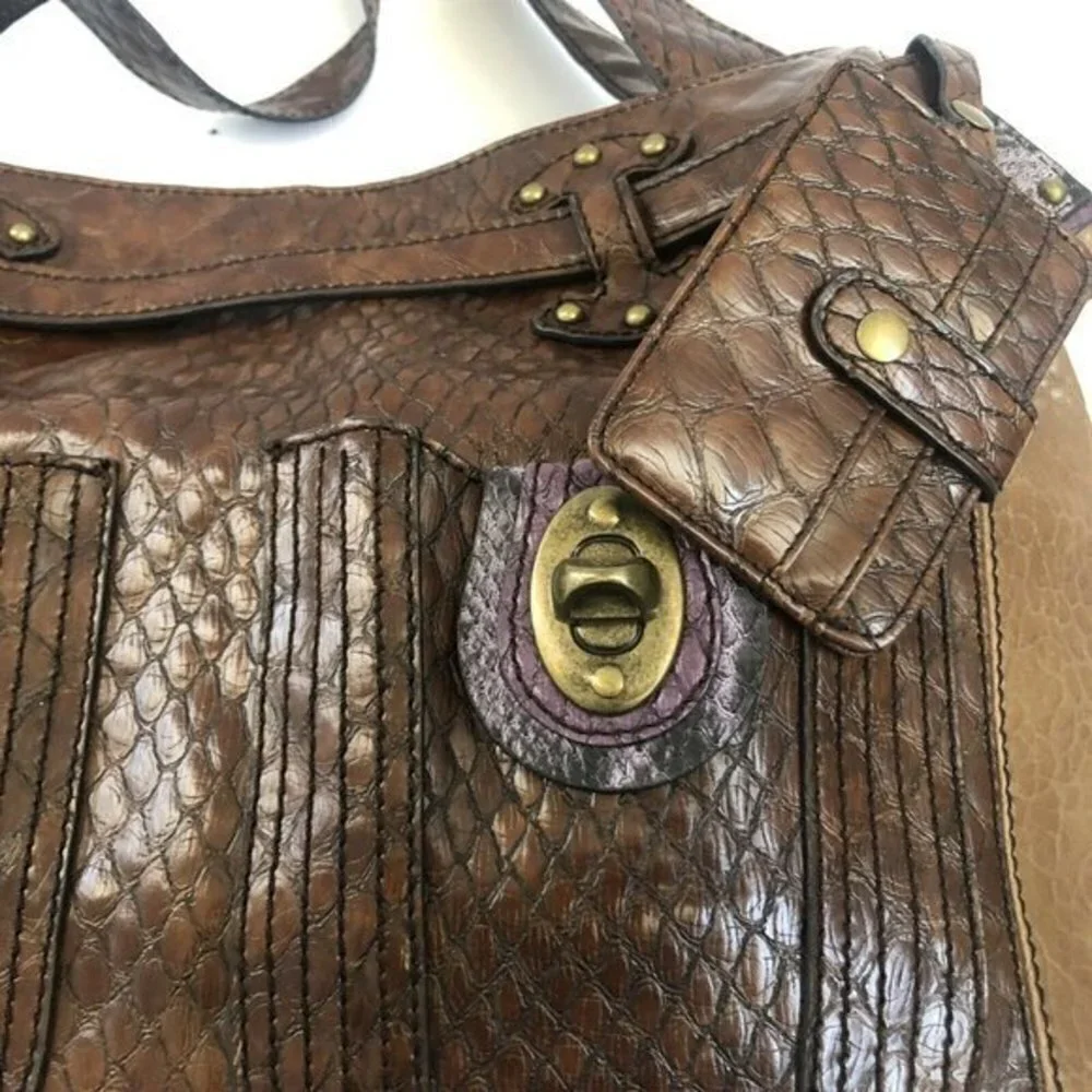 Jessica Simpson Handbag Shoulderbag Brown large